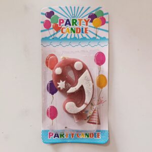 Number candle 9
