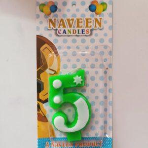 Number candle 5