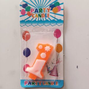 Number candle 1