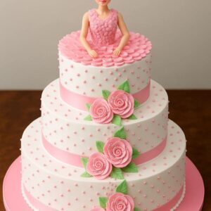 Doll cake 17