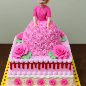 Doll cake 37