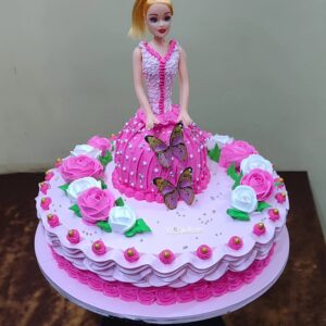Doll cake 3