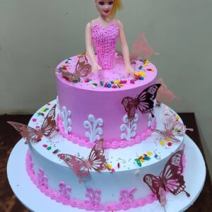 Doll cake 4