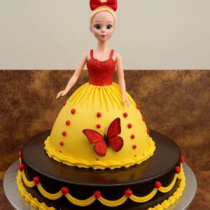 Doll cake 14
