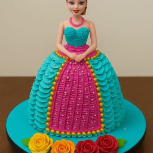 Doll cake 22